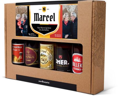 YourSurprise Bierpakket voor opa bedrukken - Belgisch