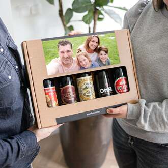 YourSurprise Bierpakket voor peetoom bedrukken - Belgisch
