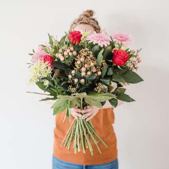 YourSurprise Bloemen - Boeket Roze (Middel)