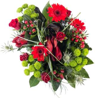 YourSurprise Bloemen - Kerstboeket (Middel)