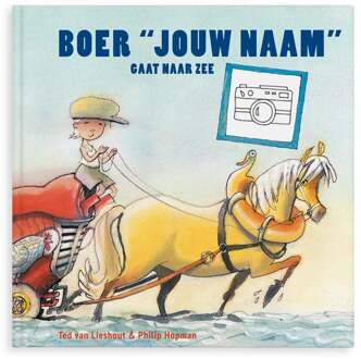 YourSurprise Boek met naam en foto - Boer Boris gaat naar zee - Softcover