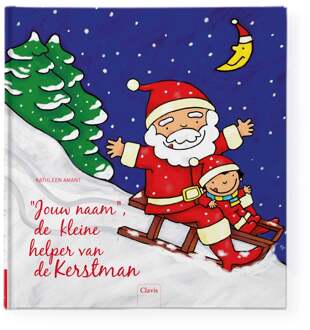 YourSurprise Boek met naam en foto - De kleine helper van de Kerstman - Hardcover