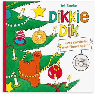 YourSurprise Boek met naam en foto - Dikkie Dik viert Kerstmis - Softcover