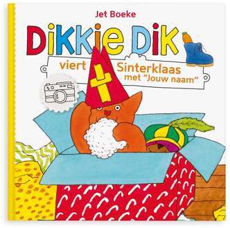 YourSurprise Boek met naam en foto - Dikkie Dik viert Sinterklaas - Softcover
