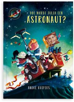 YourSurprise Boek met naam en foto - Hoe word je astronaut? - Hardcover