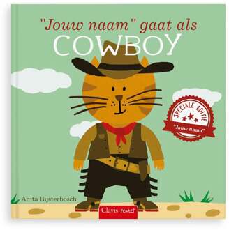 YourSurprise Boek met naam en foto - Ik ga als cowboy - Softcover