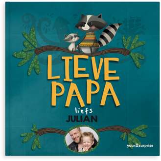 YourSurprise Boek met naam en foto - Lieve Papa - Hardcover