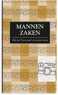 YourSurprise Boek met naam en foto - Mannenzaken - Softcover