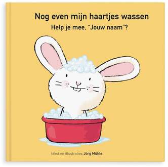 YourSurprise Boek met naam en foto - Nog even mijn haartjes wassen - Hardcover