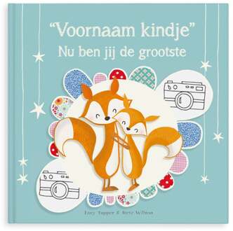 YourSurprise Boek met naam en foto - Nu ben jij de grootste - Softcover