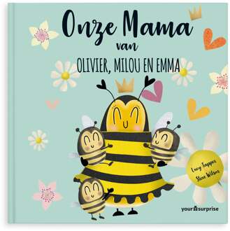 YourSurprise Boek met naam en foto - Onze Mama - Softcover