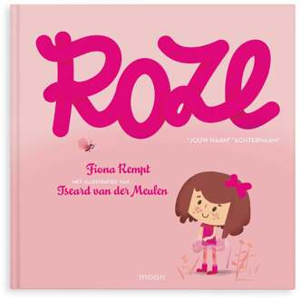 YourSurprise Boek met naam en foto - ROZE - Hardcover