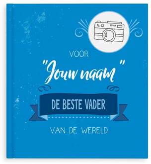 YourSurprise Boek met naam en foto's - De beste vader van de wereld (Softcover)