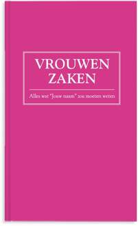 YourSurprise Boek met naam en foto - Vrouwenzaken - Hardcover