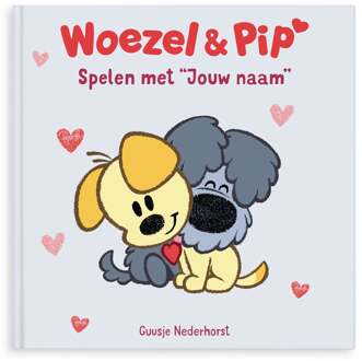 YourSurprise Boek met naam en foto - Woezel & Pip - Spelen met jou (Hardcover)
