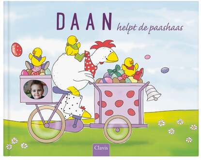 YourSurprise Boek met naam - Samen de paashaas helpen - Hardcover