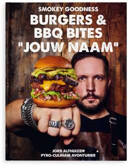 YourSurprise Burgers & BBQ Bites kookboek met naam en foto - Hardcover