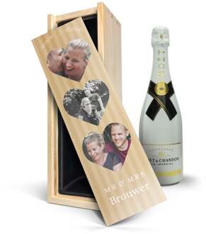 YourSurprise Champagne in bedrukte kist - Moët & Chandon Ice Imperial (750ml)