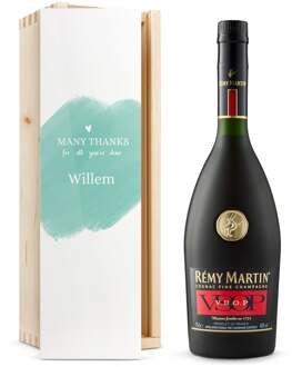 YourSurprise Cognac in bedrukte kist - Rémy Martin VSOP