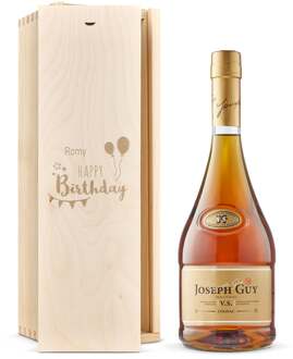 YourSurprise Cognac in gegraveerde kist - Joseph Guy