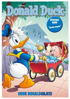 YourSurprise Donald Duck - Geboorte - Tijdschrift met naam en foto (jongensversie)