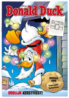 YourSurprise Donald Duck - Kerst - Tijdschrift met naam en foto
