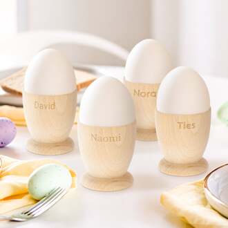 YourSurprise Eierdopje personaliseren - 4 stuks