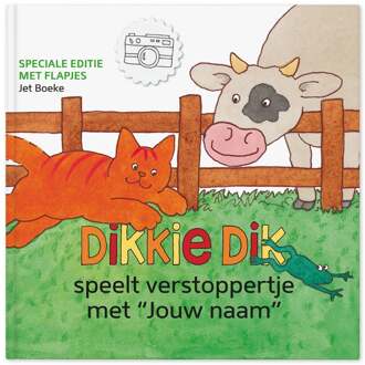 YourSurprise Flapjesboek Dikkie Dik personaliseren