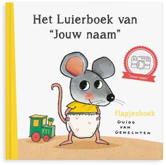 YourSurprise Flapjesboek met naam "Het Luierboek - XXL