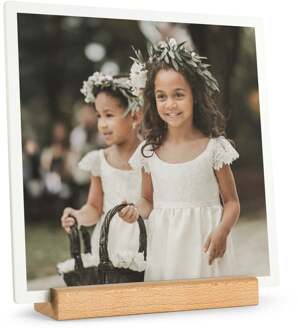 YourSurprise Forex fototegel met houder bedrukken - Vierkant