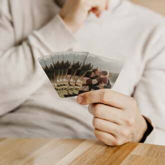 YourSurprise Foto kaartspel - Bedrukte achterkant