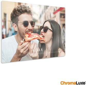 YourSurprise Foto op aluminium afdrukken - Wit (ChromaLuxe) - 20 x 15 cm