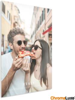 YourSurprise Foto op aluminium afdrukken - Wit (ChromaLuxe) - 20 x 30 cm