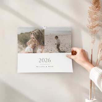 YourSurprise Fotokalender - 2026 - Liggend