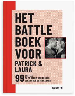 YourSurprise Gepersonaliseerd boek - Het Battle boek voor koppels - Softcover