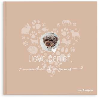 YourSurprise Gepersonaliseerd boek - Lief huisdier, omdat ik je zo mis - Hardcover