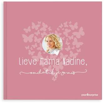 YourSurprise Gepersonaliseerd boek - Lieve Mama, omdat ik je zo mis - Softcover