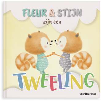 YourSurprise Gepersonaliseerd boek - voor Tweelingen of Drielingen - Hardcover