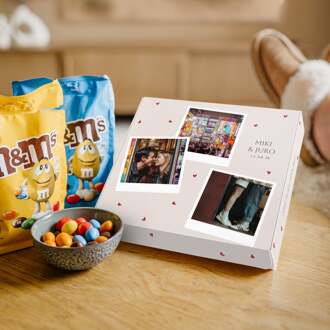 YourSurprise Gepersonaliseerde giftbox met M&M's chocolade
