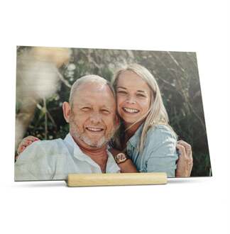 YourSurprise Gepersonaliseerde houten Vaderdag kaart - Horizontaal