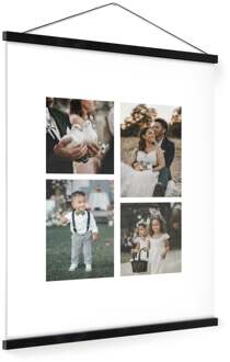 YourSurprise Gepersonaliseerde poster met zwarte posterhanger 50x70
