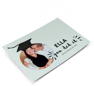 YourSurprise Geslaagd ansichtkaart met foto