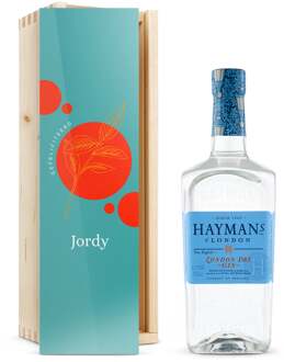 YourSurprise Gin in bedrukte kist - Hayman's London Dry