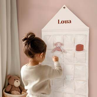 YourSurprise Hangende Opbergzak met naam en/of foto