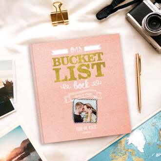 YourSurprise Het Bucketlist boek voor koppels - Gepersonaliseerd - Hardcover