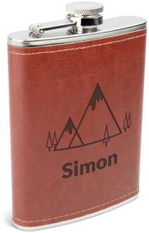 YourSurprise Heupfles graveren - Leer