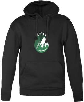 YourSurprise Hoodie voor heren bedrukken - Zwart - XXL