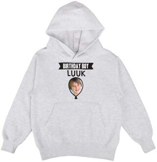YourSurprise Hoodie voor kinderen bedrukken - Grijs - 12 jaar