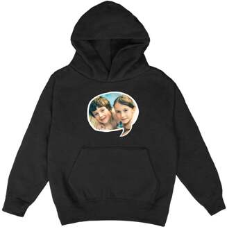 YourSurprise Hoodie voor kinderen bedrukken - Zwart - 10 jaar