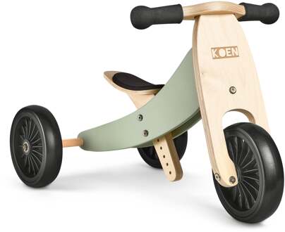 YourSurprise Houten driewieler en loopfiets 2-in-1 graveren